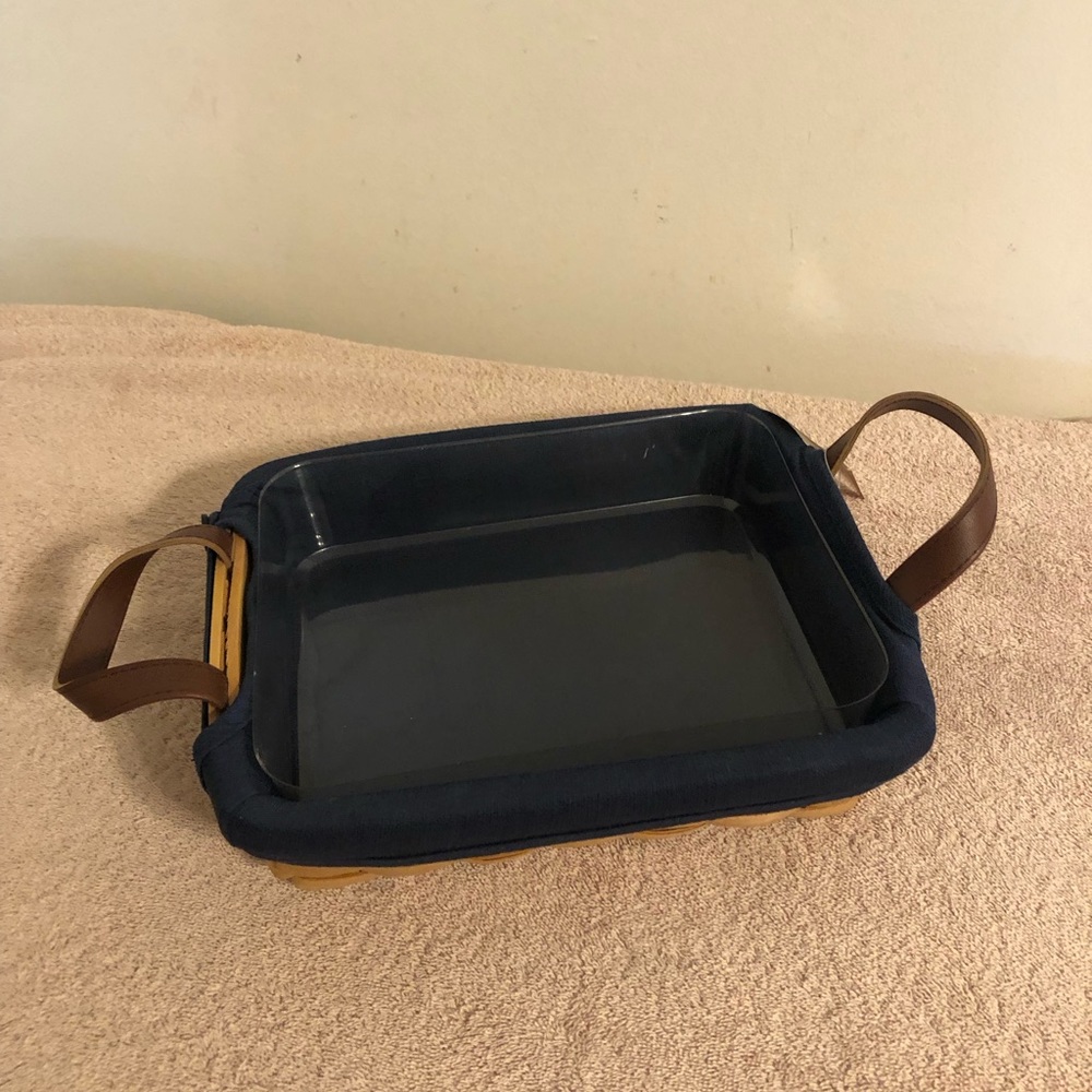 Taskets Renaissance Muffin Basket With Liner 10x7x3 NWT